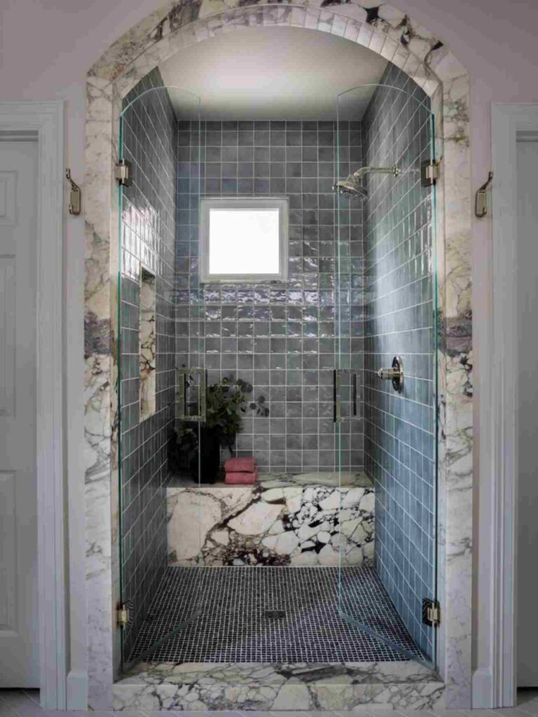 Arched Shower