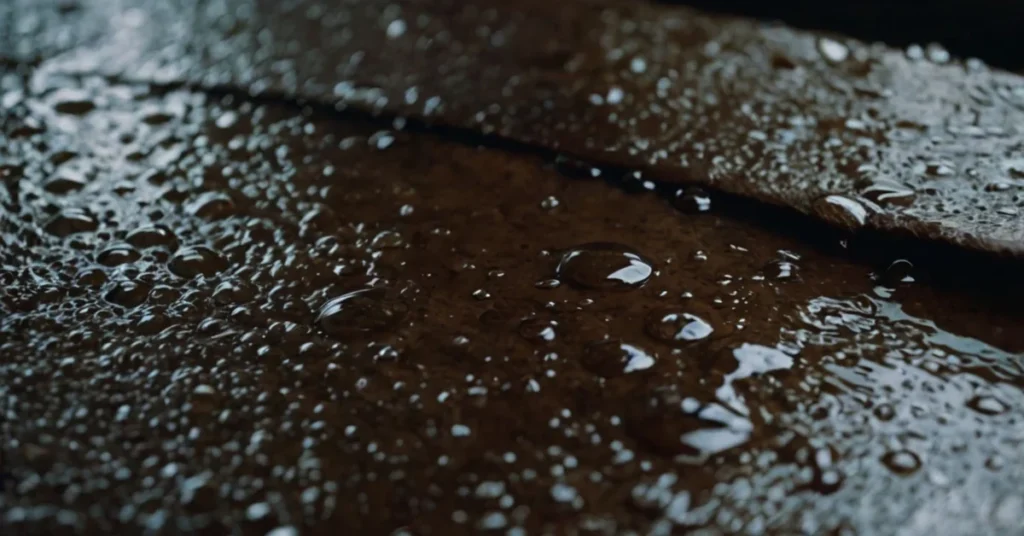 Can leather get wet