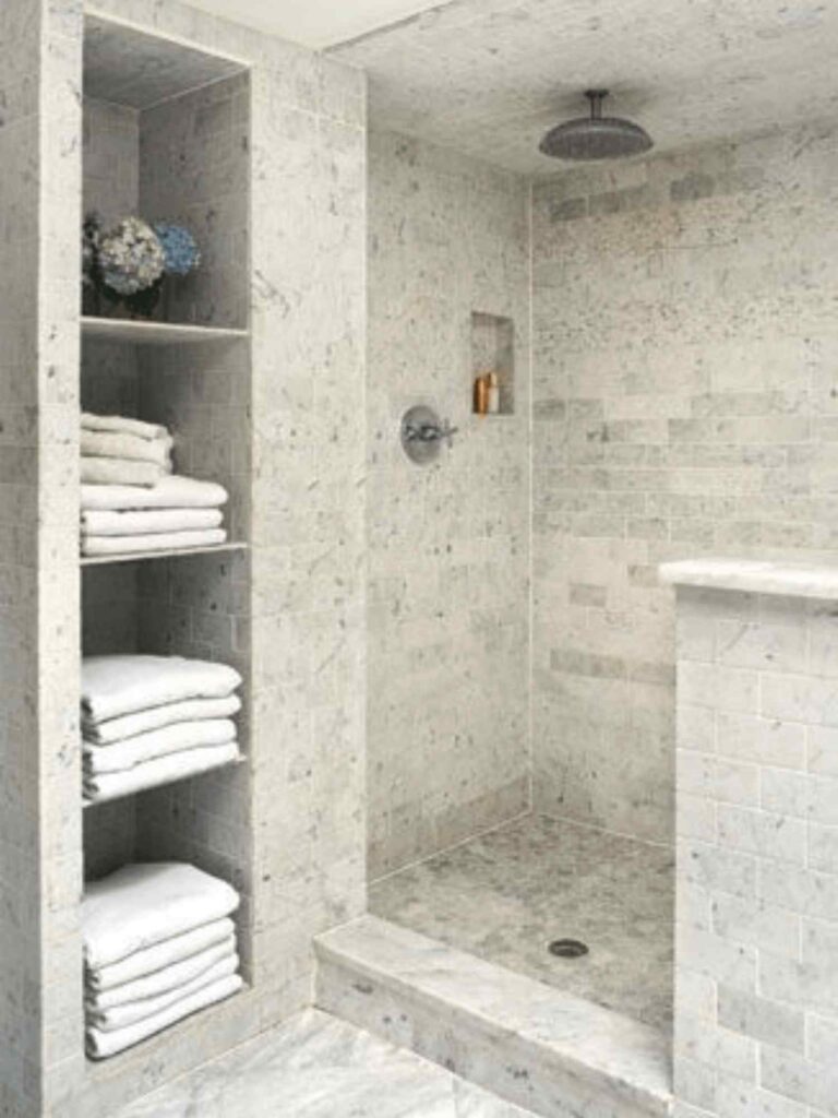 Shower Tile Rack