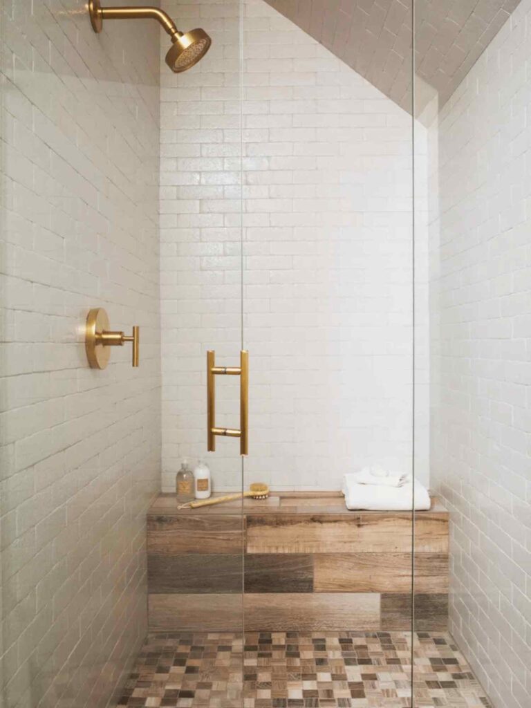 Warm Tones bathroom