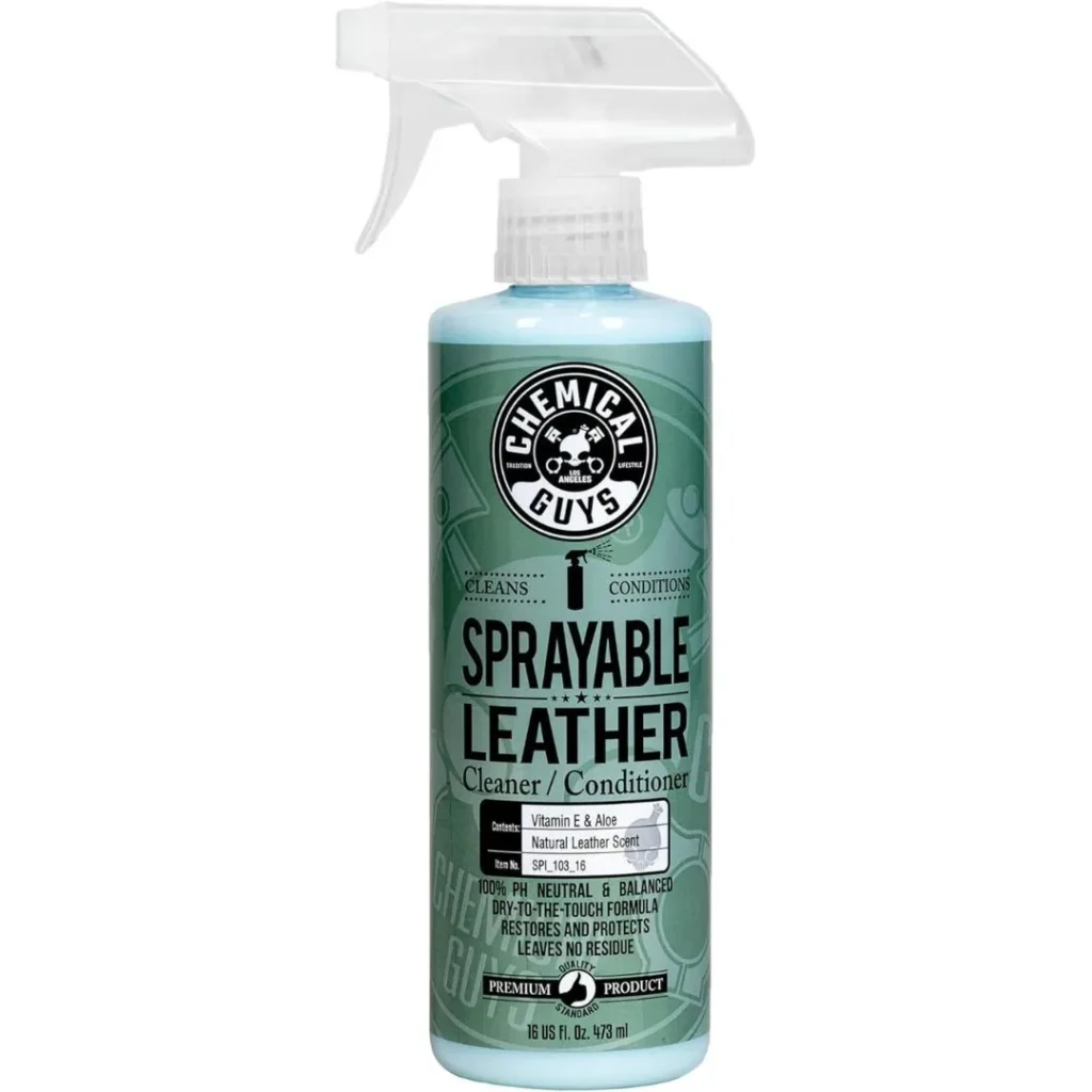 Chemical Guys Sprayable Leather Cleaner and Conditioner