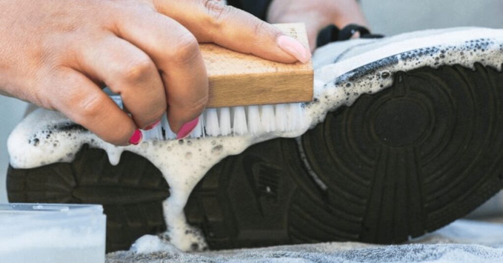 Washing the Outsole