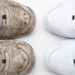 how to clean white shoes